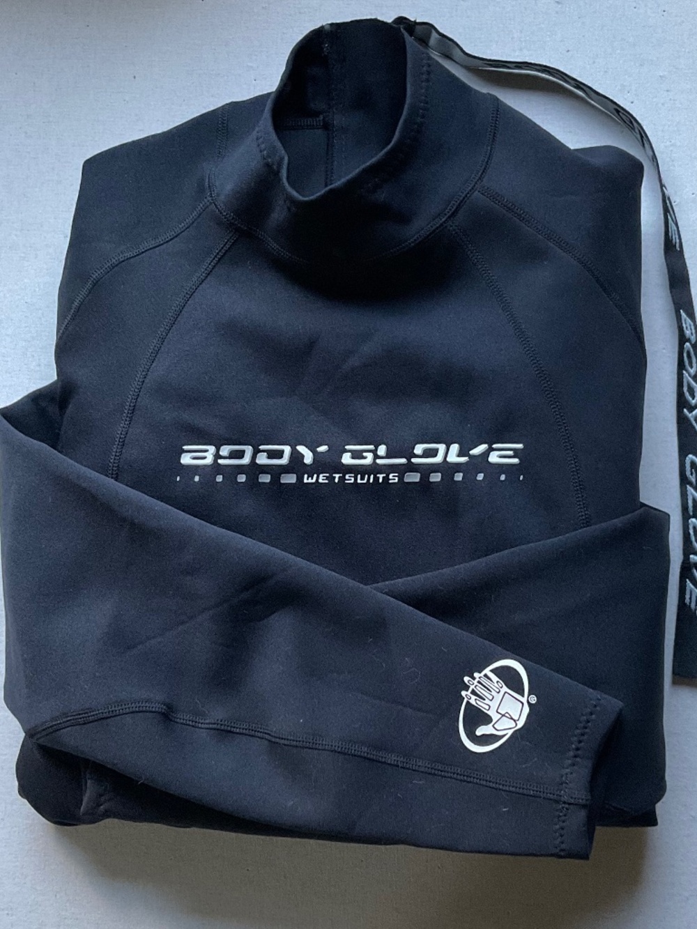 Vintage Body Glove Men’s XXL Full Wetsuit Black Neoprene Back Zip Surf Dive